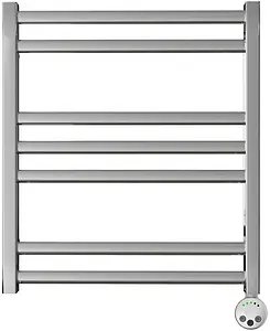 Полотенцесушитель электрический лесенка Lemark Melange П7 600х500 полированная сталь LM49607E, 3