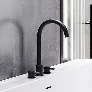 Смеситель для раковины Damixa Scandinavian Pure чёрный матовый 360200300 Смеситель для раковины Damixa Scandinavian Pure чёрный матовый 360200300, 4