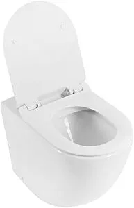 Унитаз приставной безободковый BelBagno Sfera-R белый BB2141CBR, 4