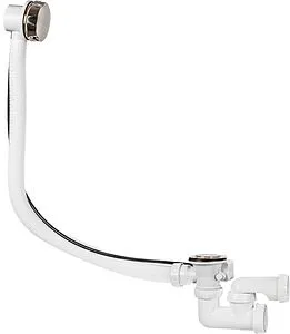 Слив-перелив для ванны Wirquin хром 30975014 Слив-перелив для ванны Wirquin хром 30975014, 1