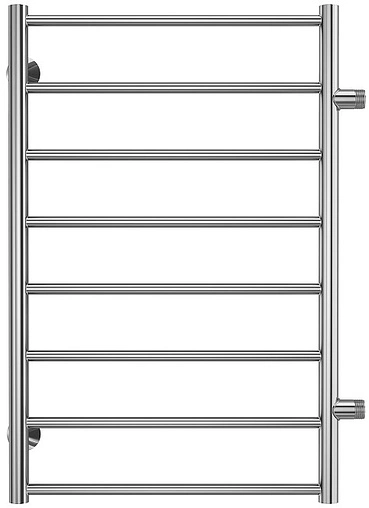 Полотенцесушитель водяной лесенка Terminus Аврора П8 500х800 бп500 полированная сталь 4670078529923 Полотенцесушитель водяной лесенка Terminus Аврора П8 500х800 бп500 полированная сталь 4670078529923