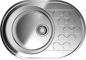 Мойка кухонная Omoikiri Kasumigaura 65-IN нержавеющая сталь 4993727 Мойка кухонная Omoikiri Kasumigaura 65-IN нержавеющая сталь 4993727, 1