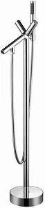 Смеситель для ванны напольный Swedbe Spira хром 4009 Смеситель для ванны напольный Swedbe Spira хром 4009, 1