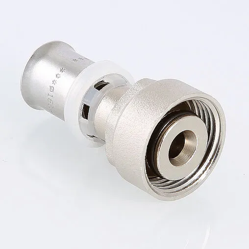 Муфта пресс с накидной гайкой 16мм x ¾&quot;ек Valtec VTc.712.NE.1605