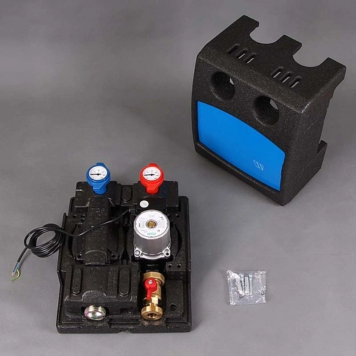 Насосный модуль с прямым контуром 1½&quot;н х 1&quot;в WATTS HK25-KH 10026637 с насосом Wilo Star RS 25/6 180