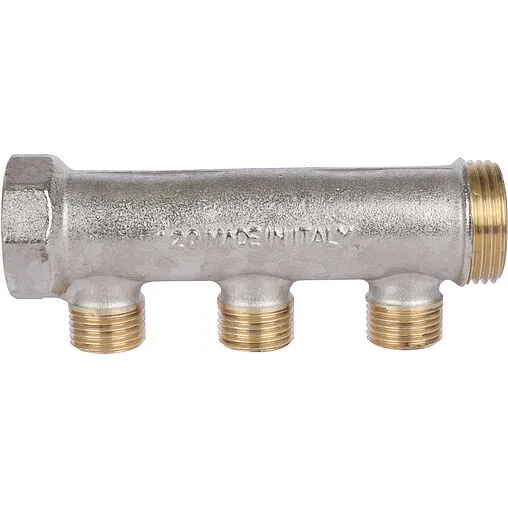 Коллектор распределительный проходной 3 отвода 1&quot;в/н x ½&quot;к Luxor CP 423 68533401