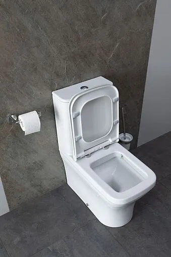 Унитаз-компакт безободковый Allen Brau Infinity белый 4.21012.20+4.XX000.20