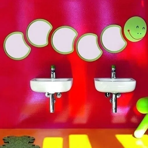 Зеркало Laufen Florakids 32.8 зелёный 4.6161.2.003.472.1