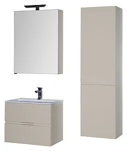 Шкаф-зеркало Aquanet Алвита 70 сливочный 183976, 4