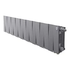 Радиатор биметаллический 18 секций нижнее правое подключение Royal Thermo PianoForte 200 VR80 Silver Satin RTPSVR803020018 Радиатор биметаллический 18 секций нижнее правое подключение Royal Thermo PianoForte 200 VR80 Silver Satin RTPSVR803020018