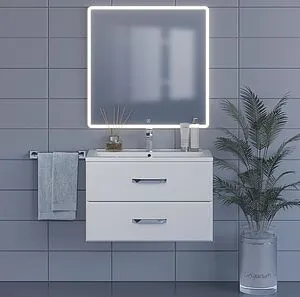 Зеркало с подсветкой Uperwood Upd Foster 80 белый/серебро 291020570 Зеркало с подсветкой Uperwood Upd Foster 80 белый/серебро 291020570, 4