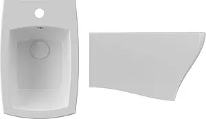 Биде подвесное ISVEA Palazzio белый 10PZ41003SV, 3