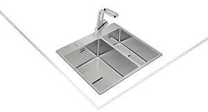 Мойка кухонная Teka ForLinea RS15 2B 580 POLISHED нержавеющая сталь полированная 115030013 Мойка кухонная Teka ForLinea RS15 2B 580 POLISHED нержавеющая сталь полированная 115030013, 4