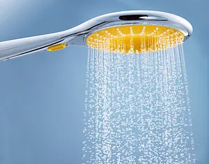 Лейка ручного душа Grohe Rainshower Icon хром/желтый 27446000 Лейка ручного душа Grohe Rainshower Icon хром/желтый 27446000, 4
