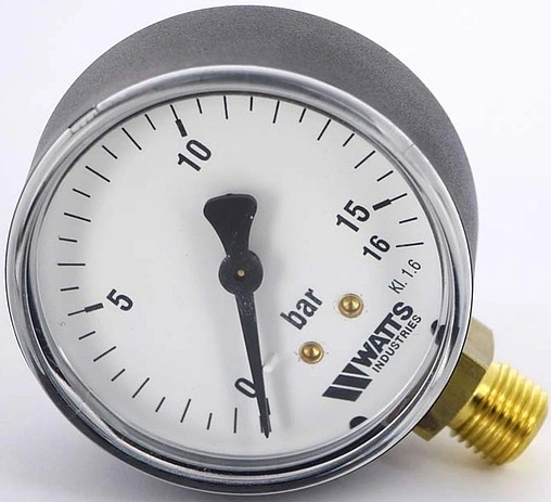 Манометр радиальный Watts MRP 80мм 16 бар ½&quot; 10007794