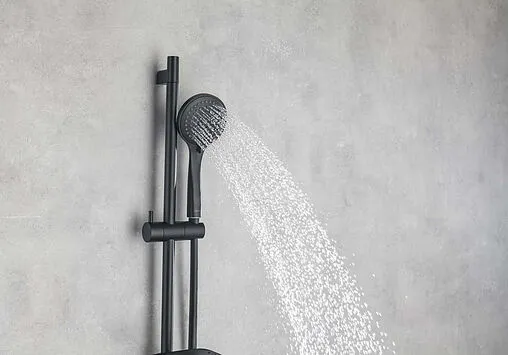 Комплект для ванны 3 в 1 Aquatek Вега чёрный матовый AQ1030MB