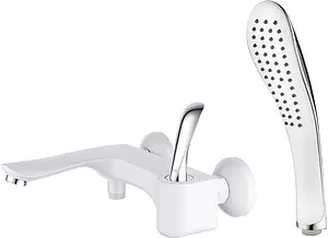 Смеситель для ванны D&K Venice Baciano белый/хром DA1033256 Смеситель для ванны D&K Venice Baciano белый/хром DA1033256, 1