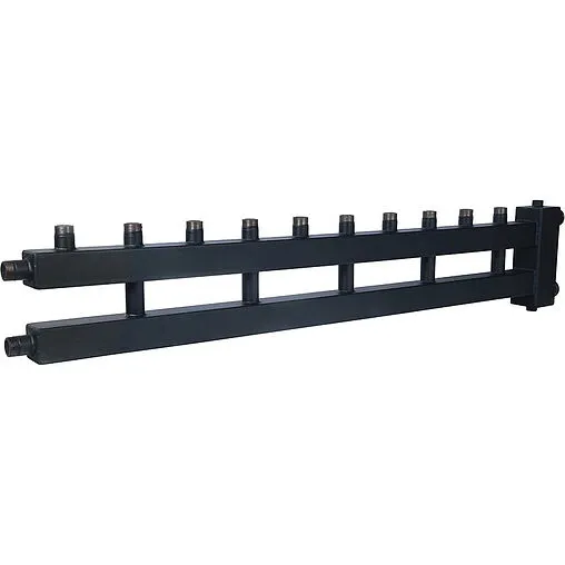 Распределительный коллектор 6 контуров с гидрострелкой 1½&quot;н x 1&quot;н Rommer RDG-0018-014056