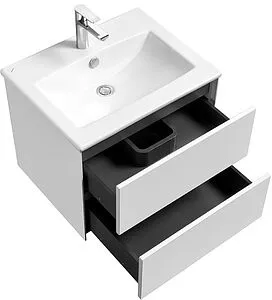 Тумба-умывальник подвесная Aquaton Сохо 60 белый глянец 1A2580K2AJ010 Тумба-умывальник подвесная Aquaton Сохо 60 белый глянец 1A2580K2AJ010, 4