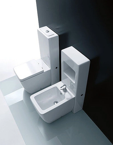 Биде напольное Kerasan Ego белый 322001