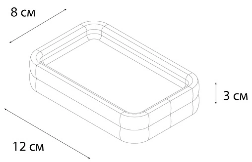 Мыльница Fixsen Glady мокко FX-11-29