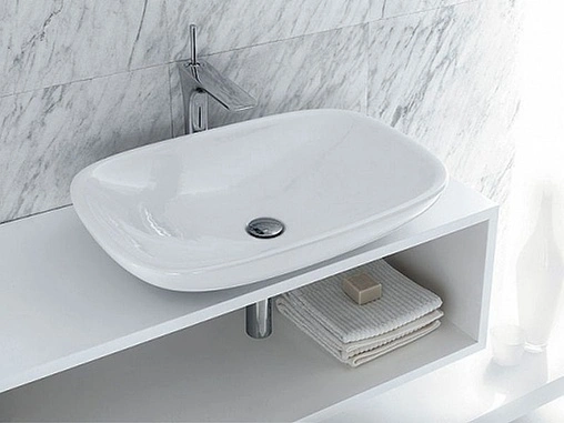 Раковина Olympia Clear 66 белый CLE4266001