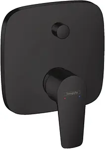 Смеситель для ванны скрытого монтажа со встроенной защитной комбинацией Hansgrohe Talis E чёрный матовый 71474670 Смеситель для ванны скрытого монтажа со встроенной защитной комбинацией Hansgrohe Talis E чёрный матовый 71474670, 1