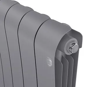 Радиатор биметаллический 8 секций Royal Thermo Infinity 500 Silver Satin RTINSS5008 Радиатор биметаллический 8 секций Royal Thermo Infinity 500 Silver Satin RTINSS5008, 4