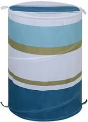 Корзина для белья Lemark синий/с рисунком B4255T047