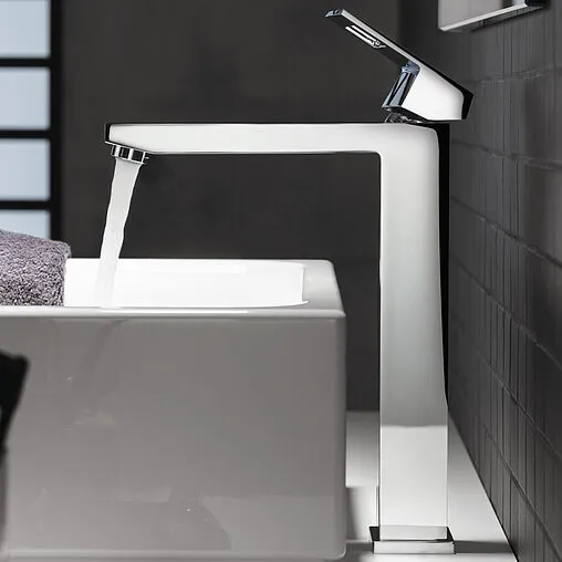 Смеситель для раковины Grohe Eurocube хром 23406000 Смеситель для раковины Grohe Eurocube хром 23406000