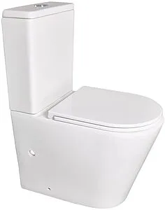 Унитаз-компакт безободковый Terminus Аврора белый 11F62x39W Унитаз-компакт безободковый Terminus Аврора белый 11F62x39W, 1