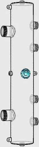 Гидрострелка до 140 кВт 2&quot;н х1¼&quot;н Север-R-140К2 1945069