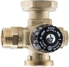 Четырёхходовой термостатический смесительный клапан 1½" +30...+60°С Kvs 3.5 Barberi 630 A20 000 3