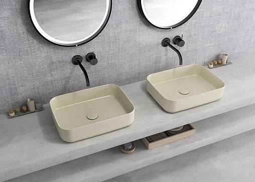 Раковина ISVEA Infinity 50 слоновая кость 10NF65050-2K