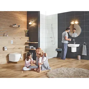 Крышка-сиденье для унитаза с микролифтом Grohe Euro Ceramic белый 39330001 Крышка-сиденье для унитаза с микролифтом Grohe Euro Ceramic белый 39330001, 5