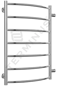 Полотенцесушитель водяной лесенка Terminus Классик П7 400х796 б/п 600 полированная сталь 4670030726261, 2