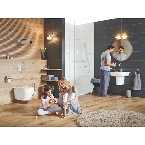 Крышка-сиденье для унитаза с микролифтом Grohe Euro Ceramic белый 39330001