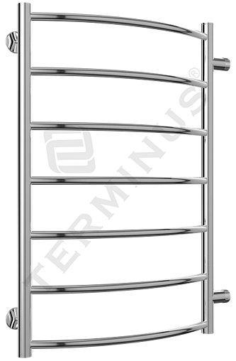 Полотенцесушитель водяной лесенка Terminus Классик П7 400х796 б/п 600 полированная сталь 4670030726261