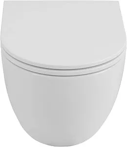 Унитаз подвесной безободковый Allen Brau Priority Tornado белый 4.31009.20, 4