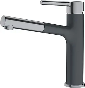 Смеситель для кухни с выдвижным изливом Franke Centro Pull out графит/нержавеющая сталь 115.0621.547 Смеситель для кухни с выдвижным изливом Franke Centro Pull out графит/нержавеющая сталь 115.0621.547, 1