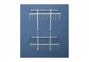 Полка Aquanet хром 8148 Полка Aquanet хром 8148, 4