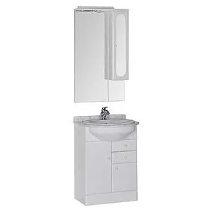 Шкаф-зеркало Aquanet Марсель 60 белый 100296 Шкаф-зеркало Aquanet Марсель 60 белый 100296, 3