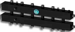 Коллектор распределительный 7 контуров 1¼&quot;н x 1&quot;н Север-КМ7 1925074, 1