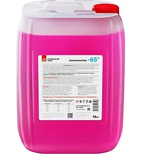 Теплоноситель (Антифриз) этиленгликоль Технология Уюта -65 10кг Теплоноситель (Антифриз) этиленгликоль Технология Уюта -65 10кг, 3