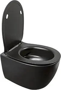 Унитаз подвесной безободковый ISVEA Sentimenti Neo Vortex черный матовый 10AR02013-2N, 4