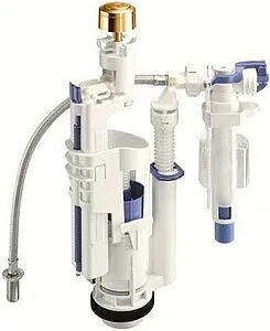 Механизм смыва для бачка Kerasan золото 750991 Механизм смыва для бачка Kerasan золото 750991, 1