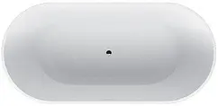 Ванна отдельностоящая из искусственного камня Riho Bilbao 150x75 белый B119001105 Ванна отдельностоящая из искусственного камня Riho Bilbao 150x75 белый B119001105