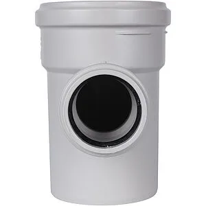 Тройник внутренний бесшумный D=110x58мм Угол 87,5° Stout SKB-0016-115887, 2