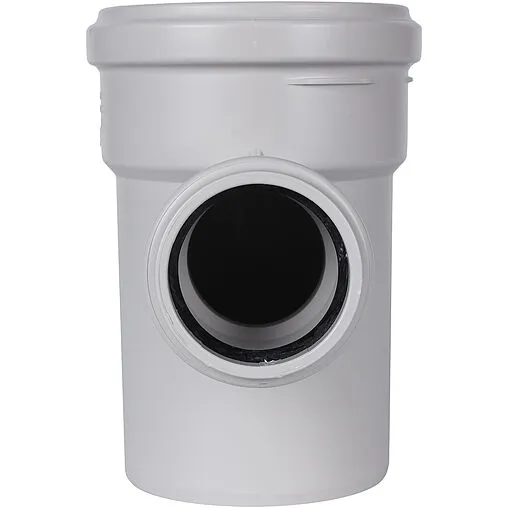 Тройник внутренний бесшумный D=110x58мм Угол 87,5° Stout SKB-0016-115887