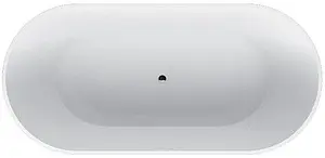 Ванна отдельностоящая из искусственного камня Riho Bilbao 150x75 белый B119001105, 1